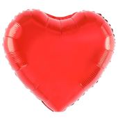 Balon foliowy serce czerwone, 45 cm