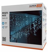 Kurtyna świetlna SuperLED sople 301 - 500 lampek
