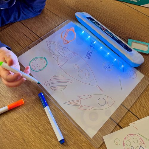 WOOPIE Magiczna Tablica 3D Podświetlenie LED do Rysowania na Arena.pl