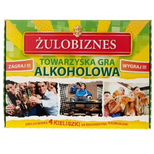 GRA PLANSZOWA ŻULOBIZNES Z KIELISZKAMI TOWARZYSKA na Arena.pl