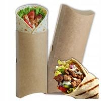 Opakowanie Pudełko na Tortille Wrapa Opakowania 80x30x225 KRAFT 100szt
