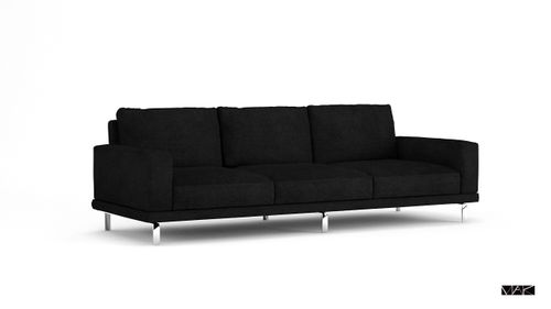 Sofa Torano 257cm czarna  D2 na Arena.pl
