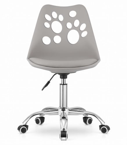 Krzesło obrotowe PRINT - szare na Arena.pl