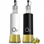 Butelka Na Oliwę Olej Szklana Dozownik 320ml 2szt
