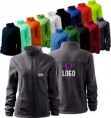 POLAR DAMSKI FIRMOWY Z NADRUKIEM HAFTEM LOGO