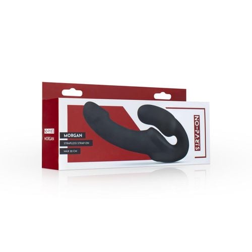 no parts   morgan strapless strap on dildo   22 cm   black na Arena.pl