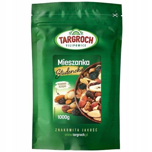 Mieszanka studencka bakalie, orzechy 1kg, Targroch na Arena.pl
