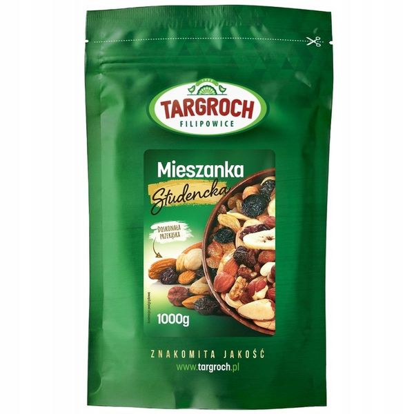 Mieszanka studencka bakalie, orzechy 1kg, Targroch zdjęcie 4