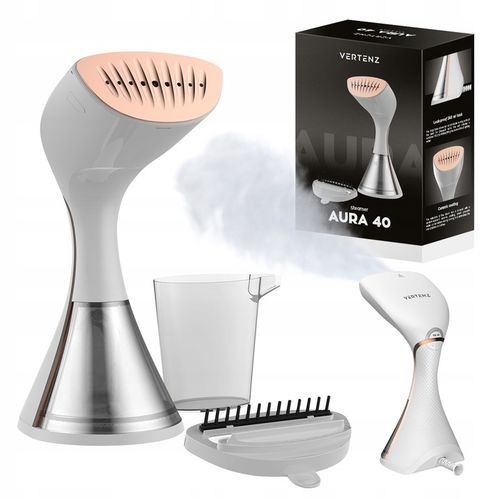 ŻELAZKO PAROWE PAROWNICA DO UBRAŃ STEAMER PAROWY ZESTAW Vertenz 1650W na Arena.pl