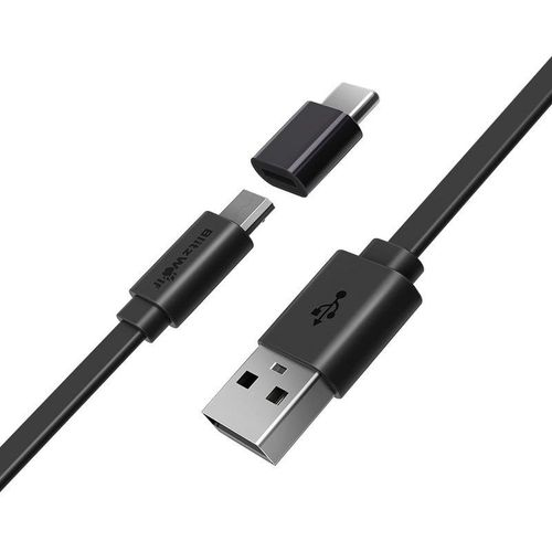 Kabel Micro USB + adapter USB-C BlitzWolf BW-MT2 2A 0,5m na Arena.pl
