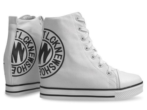MODNE SNEAKERSY TLCK BIAŁY 39 na Arena.pl