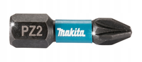 MAKITA Końcówki wkrętakowe PZ2 25mm IMPACT BLACK 25 sztuk E-12376