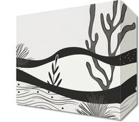 Obraz 20x20cm Ogród przy Nocy