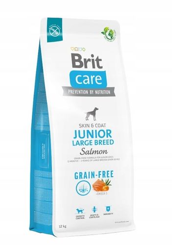 BRIT CARE Dog Grain-free Junior Large Breed Salmon 12kg na Arena.pl