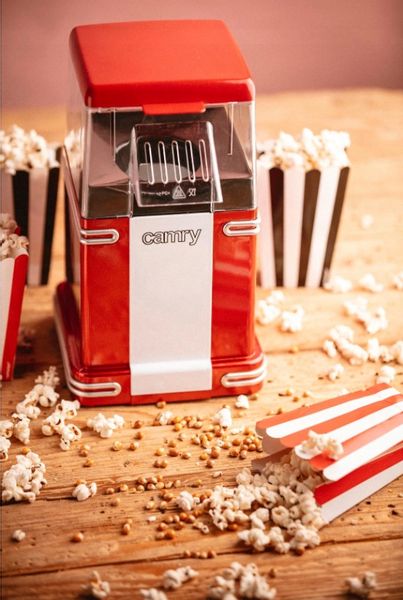 Automat Do Popcornu Maszyna Camry 4480 Beztłuszczu zdjęcie 10