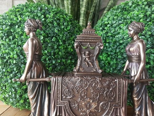 OLBRZYMI BAROKOWY ZEGAR - LEKTYKA - VERONESE  (WU75563V4) na Arena.pl