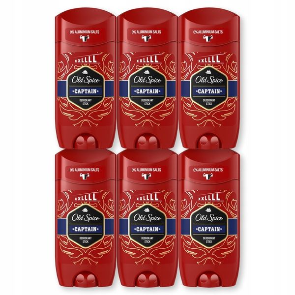 Old Spice Captain Dezodorant sztyft 6x85 ml zdjęcie 1