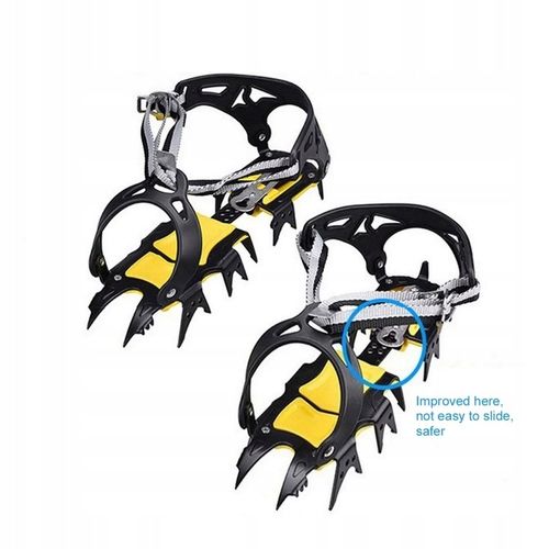 Raki koszykowe r.36-48 regulowane 18 zebów Wspinaczka Stal Manganowa na Arena.pl