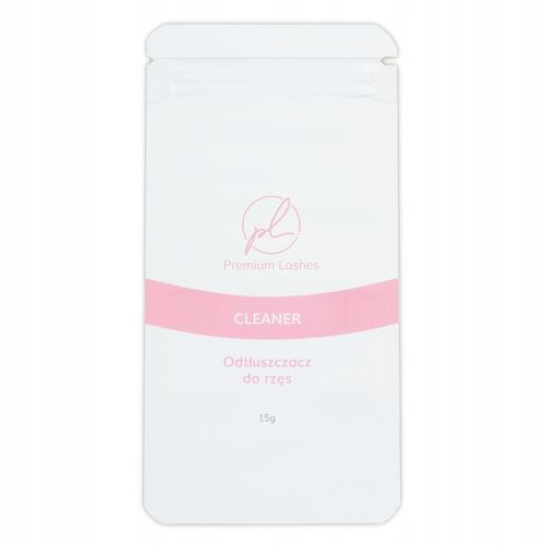 Cleaner do rzęs - Odtłuszczacz do rzęs Premium Lashes 15g + woreczek na Arena.pl