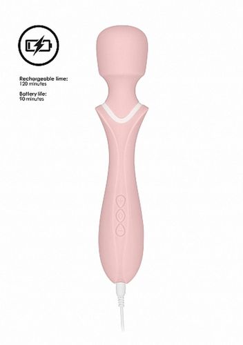 loveline - massage wand - jiggle - pink na Arena.pl