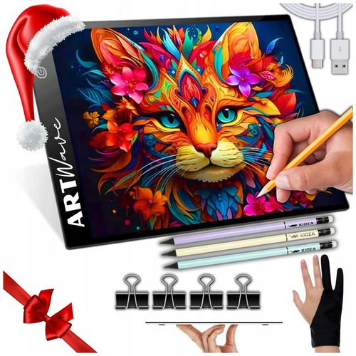 TABLET GRAFICZNY TABLICA DESKA KREŚLARSKA RYSOWANIA DLA DZIECI+2000 SZKICÓW na Arena.pl