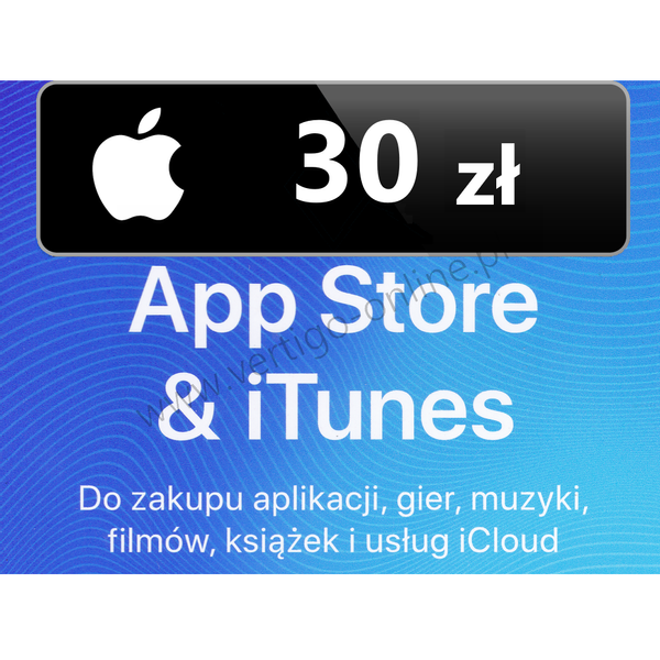 Apple Store iTunes 30 zł - AppStore zdjęcie 1