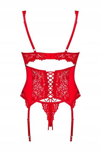 Obsessive Amor Cherris czerwony gorset S/M na Arena.pl