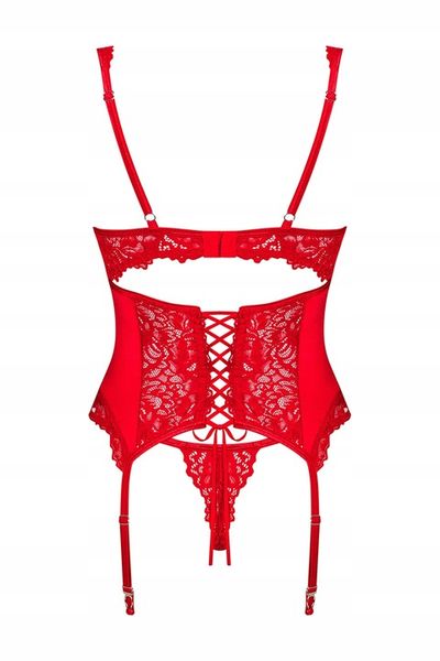Obsessive Amor Cherris czerwony gorset S/M zdjęcie 5