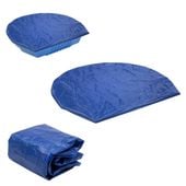 plandeka do piaskownicy Shell - kolor niebieski