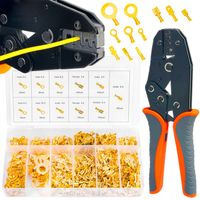 ZESTAW ZACISKARKA PRASKA DO KABLI KONEKTORÓW SAMOCHODOWYCH XL 750 ZŁĄCZEK