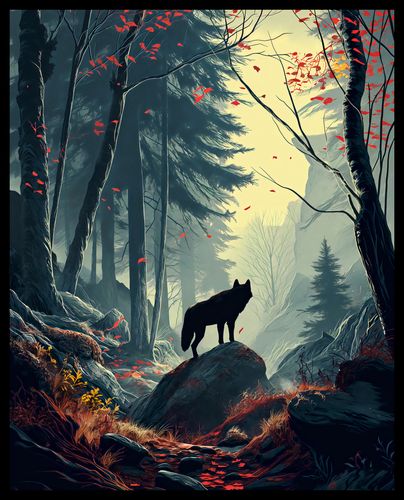 Plakat 40x50cm Leśne Echa na Arena.pl