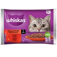 Whiskas karma mokra mix smaków 0,36 kg z wołowiną
