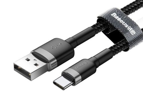 Baseus Kabel USB-C 3A 1M grey black na Arena.pl