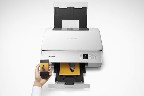 Biała Drukarka CANON Pixma TS5351 3w1 DRUK KOLOR DUPLEX SKAN WIFI TUSZE na Arena.pl