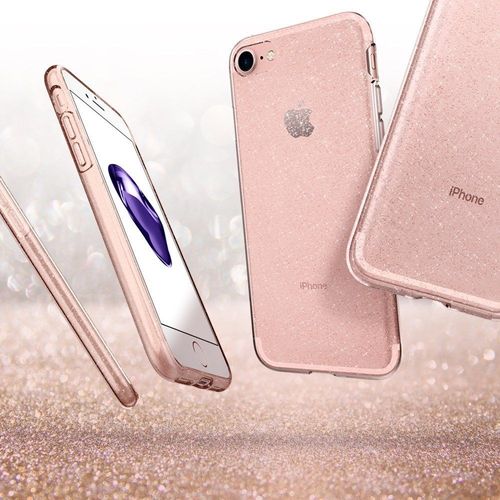 SPIGEN LIQUID CRYSTAL IPHONE 7/8 GLITTER ROSE QUARTZ na Arena.pl