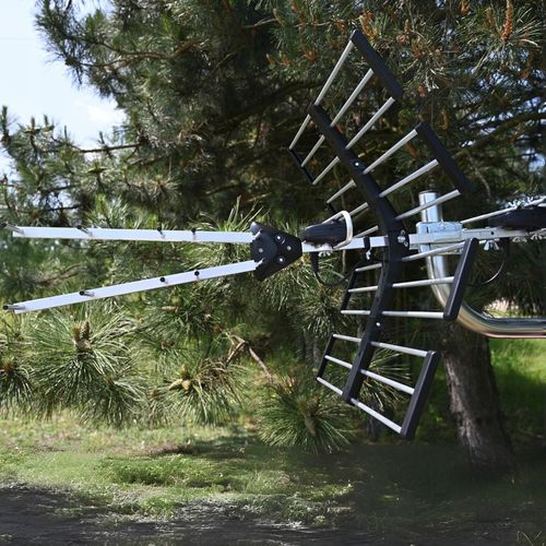 ANTENA Kierunkowa DVB-T2 Filtr LTE 4K 120km VHF UHF WSZYSTKIE MUX 8 na Arena.pl