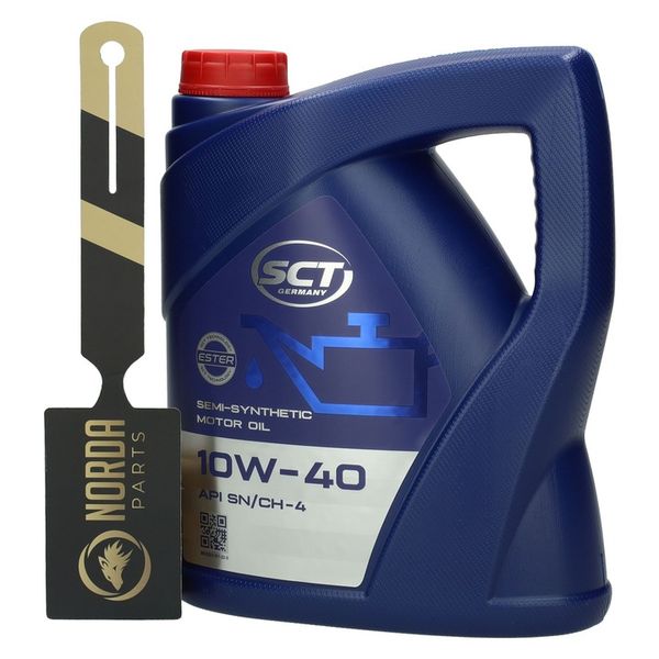 Olej Silnikowy SCT Germany Semi-Synthetic Motor Oil 10w-40 API SN/CH-4 4L zdjęcie 1