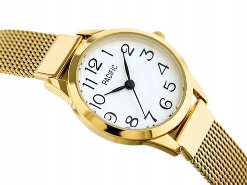 ZEGAREK DAMSKI PACIFIC X6131-02 - siatka komunia + GRAWER na Arena.pl