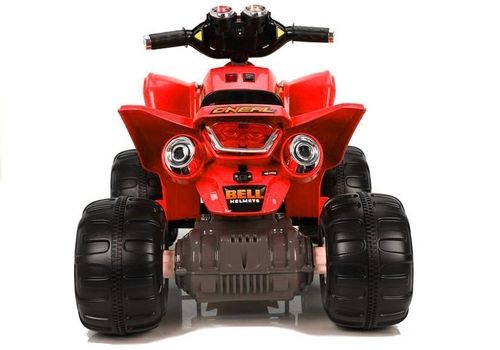 Quad na Akumulator Duże Koła Czerwony na Arena.pl