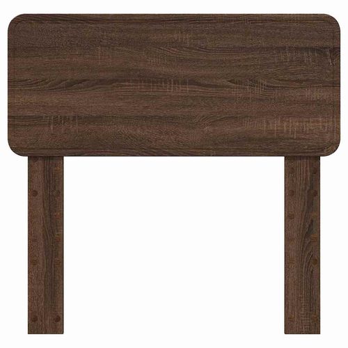 Zagłówek Brązowy dąb 100 cm Materiał drewnopochodny na Arena.pl