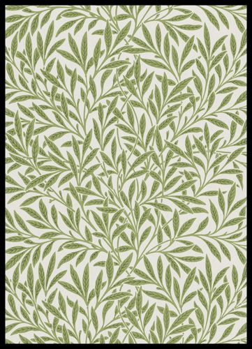 Plakat 50x70cm Willow Pattern, Morris Vintage do Salonu na Arena.pl