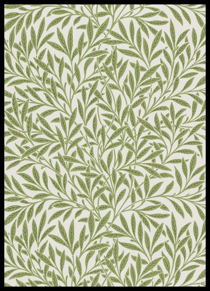 Plakat 50x70cm Willow Pattern, Morris Vintage do Salonu zdjęcie 2