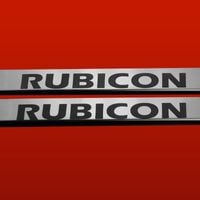 Listwa progowa JEEP WRANGLER MK3 JK RUBICON Stal nierdzewna 304 połysk 2szt