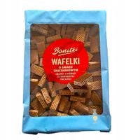 Wafelki Bonitki 500g o smaku śmietankowym