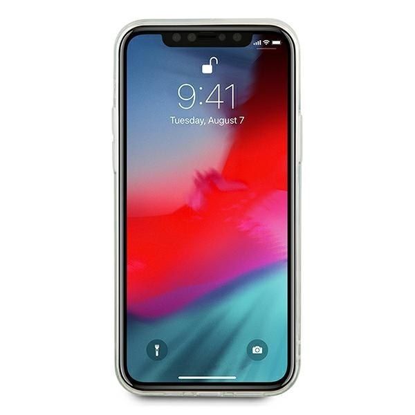Guess GUHCP12LGLVSBL iPhone 12 Pro Max 6,7" niebieski/blue hardcase zdjęcie 6