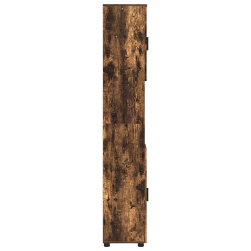 Wysoka szafka łazienkowa Wędzony dąb 30 x 35 x 192 cm na Arena.pl