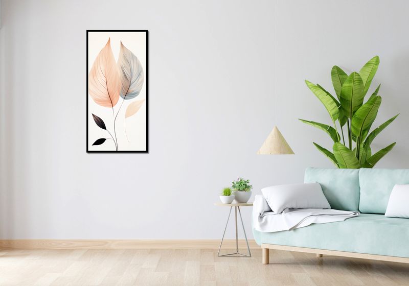 Plakat 50x100cm Liściasty Taniec zdjęcie 4