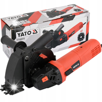 YATO BRUZDOWNICA ELEKTRYCZNA KĄTÓWKA 1700W 125MM +2 TARCZE DIAMENTOWE