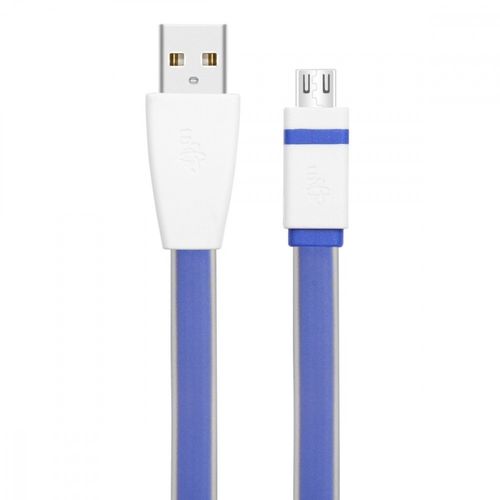 Kabel USB - Micro USB 1m niebieski na Arena.pl