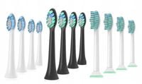 12x KOŃCÓWKI DO SZCZOTECZEK PHILIPS SONICARE MIXED